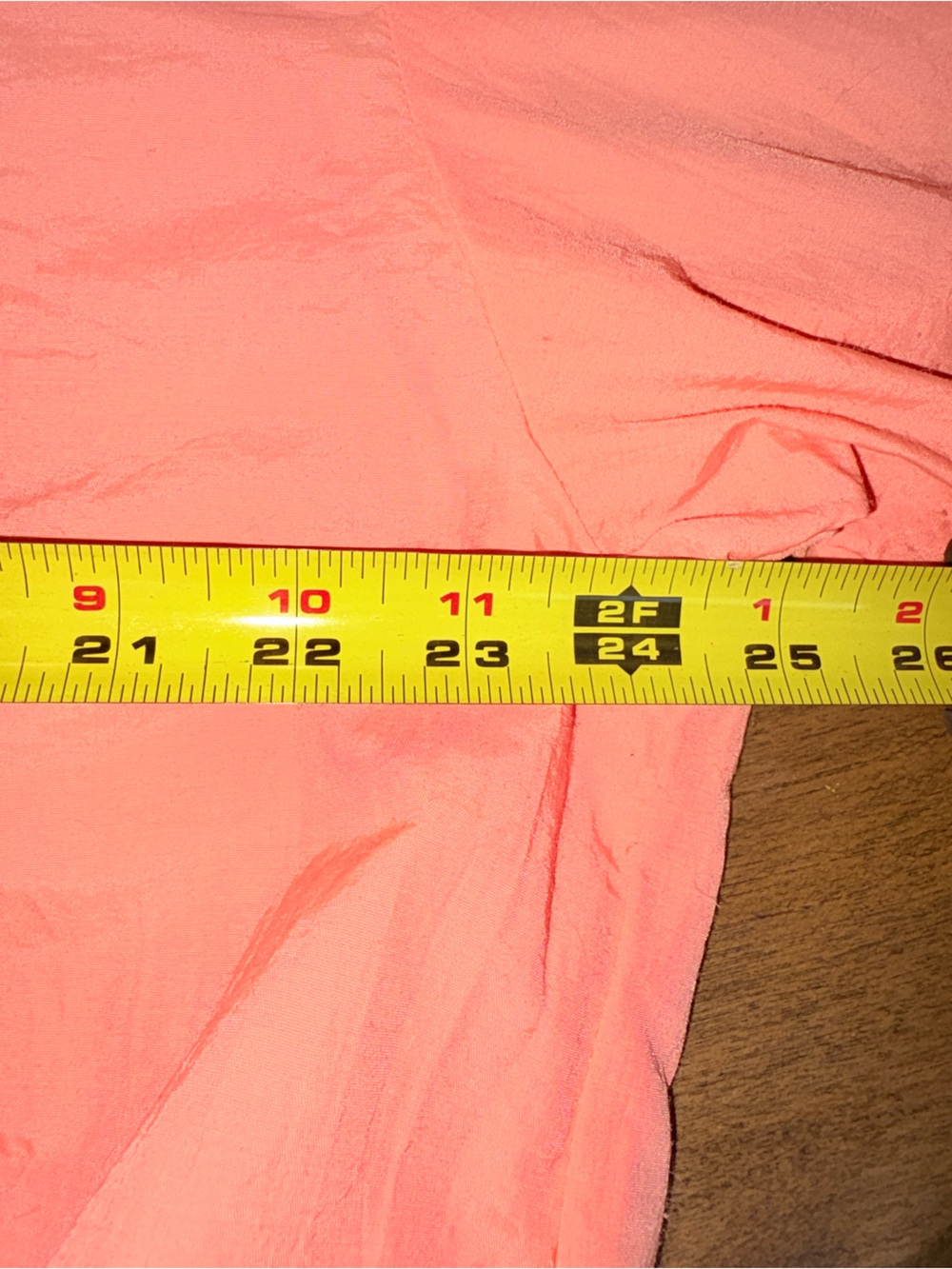 Vintage 80s / 90s Flashlights Neon Peach & Purple Half-Zip Windbreaker - Picture 3 of 6